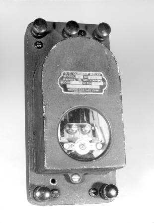 standard galvanometer relay