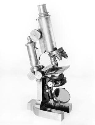 Reichert stand II compound microscope and accessories