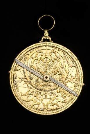 replica planispheric astrolabe by Bos 1597