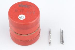 cathode and grid from Eveready Raytheon ER224 vacuum tube
