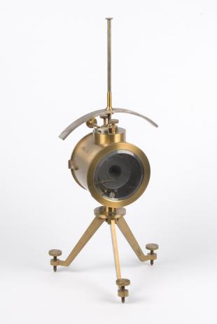 Thomson's reflecting galvanometer with moving magnet