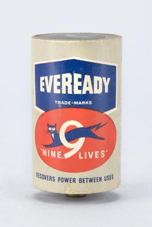 Eveready battery, size "D"