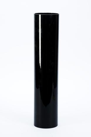 black glass cylinder