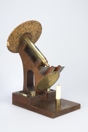 home-made compound microscope