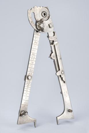 steel dividers and calipers with various attachments