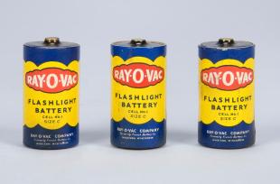 Ray-O-Vac "C" flashlight battery, No. 1