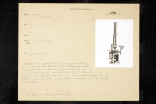 box of objectives for drum compound microscope