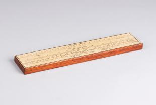 Barth's cutting speed slide rule