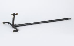 mounting arm for scale and telescope of wall-type reflecting galvanometer