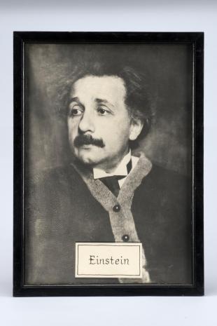 screenprinted portrait of Albert Einstein