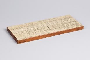 Barth's belt slide rule