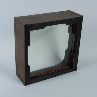 10 x 10-inch, 12° objective prism in cell