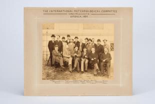 photograph of the International Meteorological Committee at Upsala, 1894