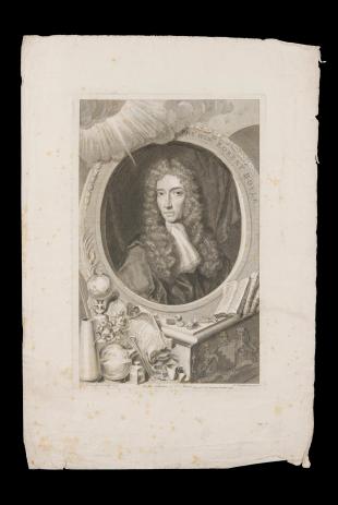 engraving of Robert Boyle