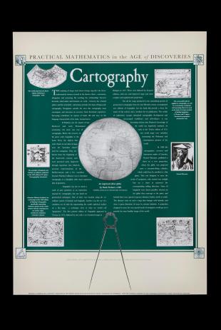 poster on early modern cartography, Whipple Museum of the History of Science
