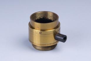 eyepiece section with off-axis entry tube