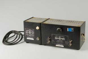 GR type 1206-B unit amplifier and type 1203-A unit power supply