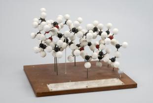 mineral molecular model: sanidine
