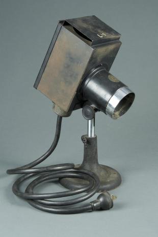 B&L model A adjustable microscope lamp